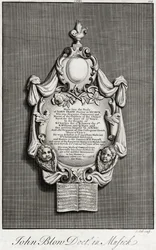 Memorial de John Blow, Abadía de Westminster